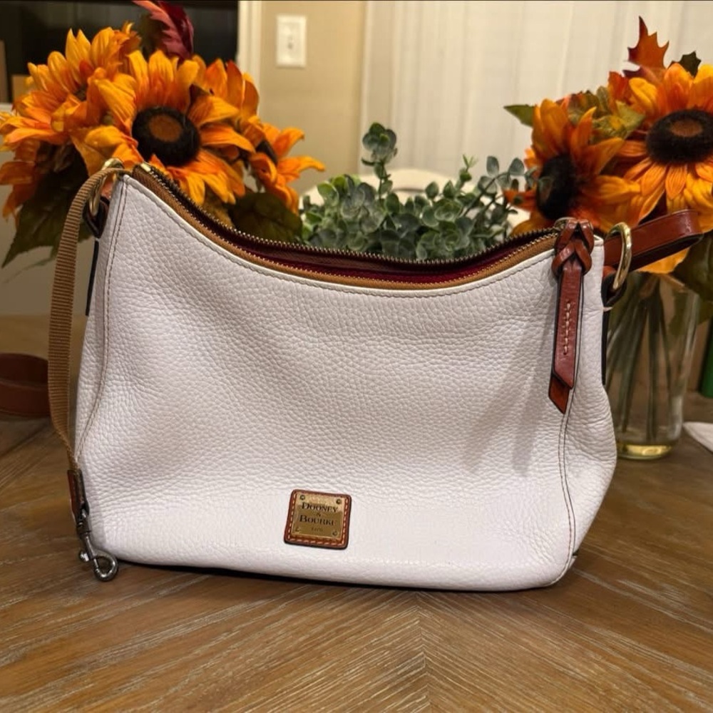 Dooney & Bourke Women's Pebble Grain Leather Hobo Shoulder Bag